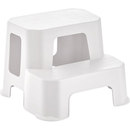 Horecano Home табуретка стълба бяла, 39.5 см х 38.4 см х 28.3 см (1 бр.)