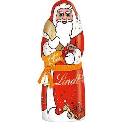 Lindt шоколадов Дядо Коледа с вафли и канела (125 г)