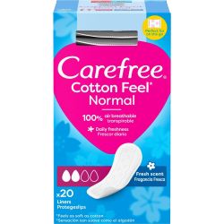 Carefree Normal Fresh ежедневни дамски превръзки (20 бр.)