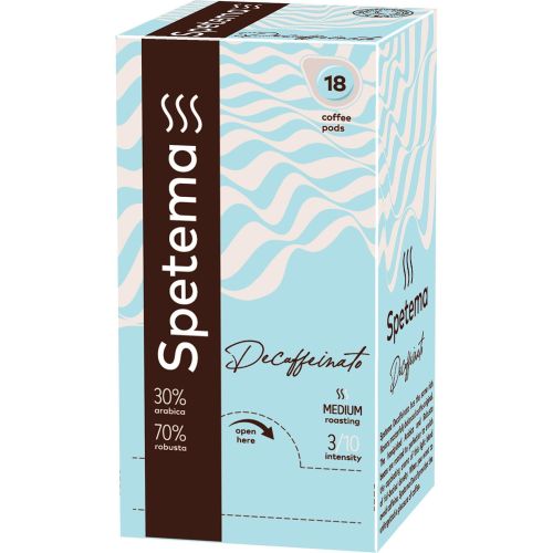Spetema Pod Espresso Decaffeinato кафе на дози, 18 бр. х 7 г (126 г)
