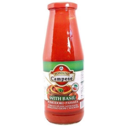 Campese доматено пюре с босилек (680 г)