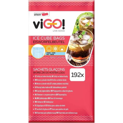 viGO! пликове за лед, 8 бр., 192 кубчета (1 бр.)