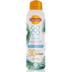 Carroten Coconut Dreams сух слънцезащитен спрей SPF30 (200 мл)