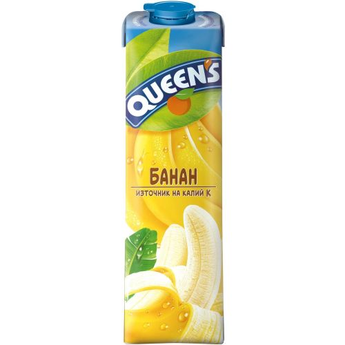 Queen's сок банан 15% (1 л)