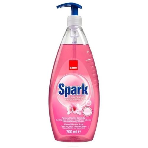 Sano Spark препарат за измиване на съдове бадем (700 мл)