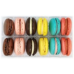 Toma's Bakery Kids Selection замразени френски макарони, 12 броя (180 г)