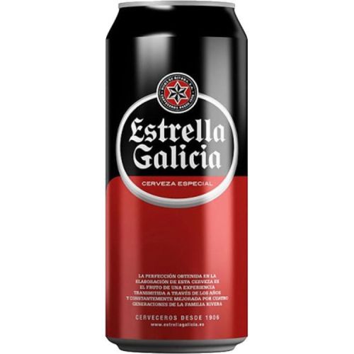 Estrella Galicia Especial бира в кен 5.5% (500 мл)