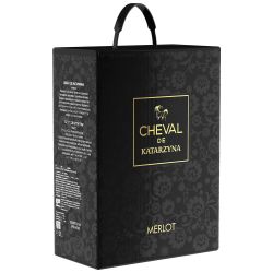 Cheval de Katarzyna червено вино мерло (2 л)