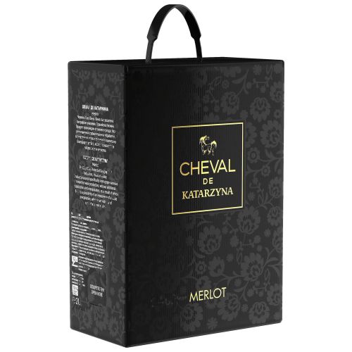 Cheval de Katarzyna червено вино мерло (2 л)