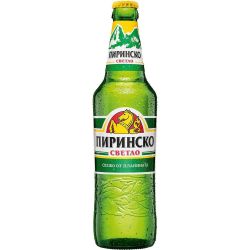 Пиринско светла бира в бутилка (500 мл)
