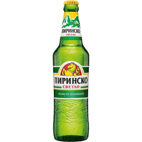 Пиринско светла бира в бутилка (500 мл)