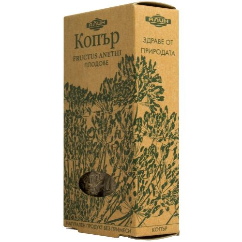 Алин копър плод, сушени билки за чай (40 г)