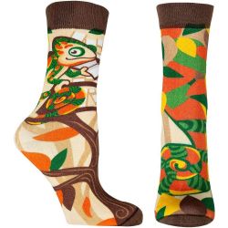 Happy Foottopia принт чорапи, 78% бамбук, хамелеон, размер 43-46 (1 бр.)