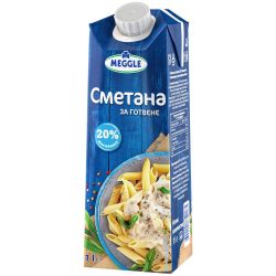 Meggle млечна сметана за готвене 20% (1 л)