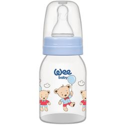 Wee Baby Classic шише от естествен силикон, 125 мл (1 бр.)