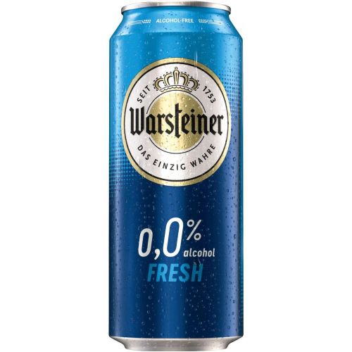 Warsteiner Fresh безалкохолна бира в кен 0.0% (500 мл)