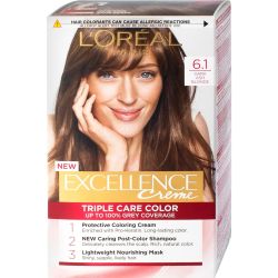 Excellence боя за коса 6.1 тъмно пепелно русо (1 бр.)