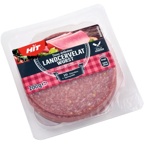 Hit деликатесен салам сервилат (200 г)