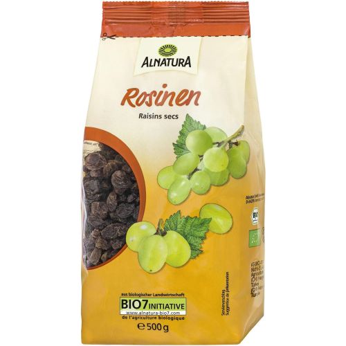 Alnatura био тъмни стафиди (500 г)