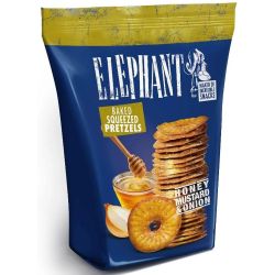 Elephant прецели с мед, горчица и лук (160 г)