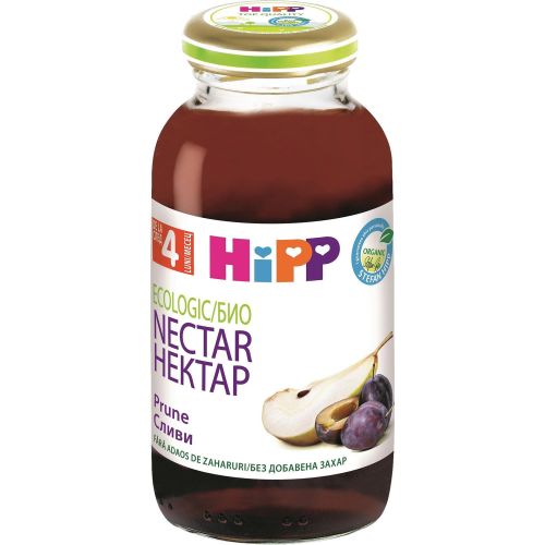 Hipp био нектар от сливи (200 мл)