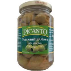 Picanto зелени маслини Manzanilla без костилки (300 г)