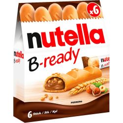 Nutella шоколадови десерти, 6 бр. х 22 г (132 г)