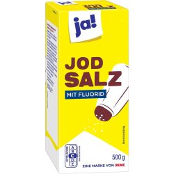 JA! йодирана сол с флуор (500 г)