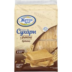 Житен дар ръжени сухари (180 г)