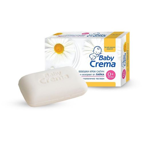 Baby Crema бебешки крем сапун лайка, 0+ месеца (75 г)