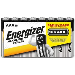 Energizer Alkaline Power батерии ААA, 1.5V (16 бр.)
