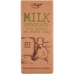 Koleff млечен шоколад с портокалови кори (90 г)