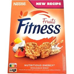 Nestle Fitness зърнена закуска с плодове (375 г)
