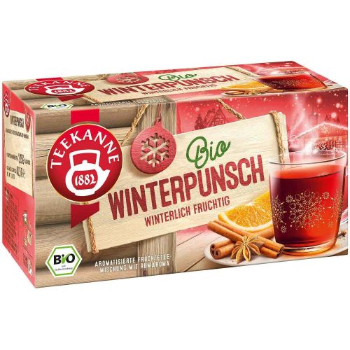 Teekanne био зимен чай с вкус на пунш, 20 бр. х 2.25 г (40.5 г)