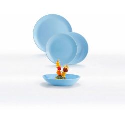 Luminarc Carine сервиз за хранене в светло синьо, 18 части (1 бр.)