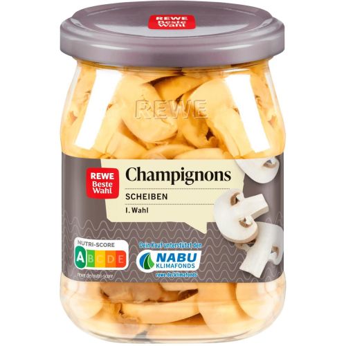 REWE гъби печурки на шайби (315 г)