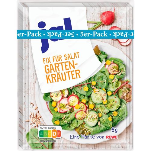 JA! фикс за салата с градински билки (40 г)