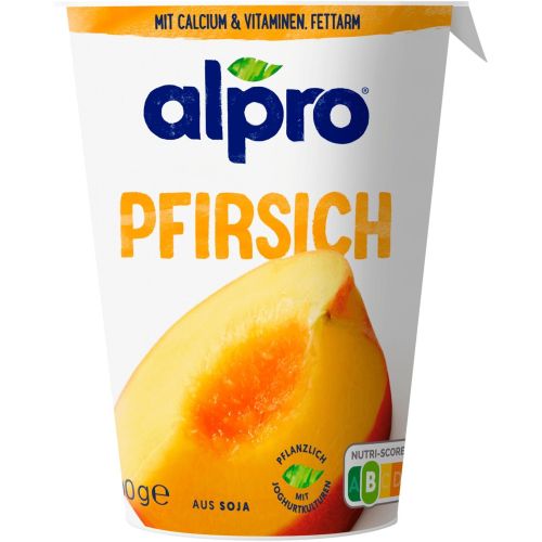 Alpro соев продукт с праскова (400 г)