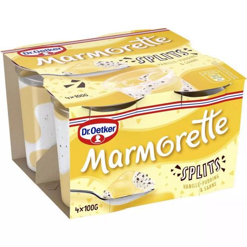 Dr. Oetker мраморен пудинг, 4 бр. х 100 г (400 г)