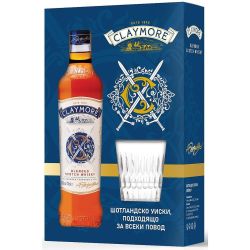 Claymore Blended Scotch шотландско уиски + 1 чаша (700 мл)