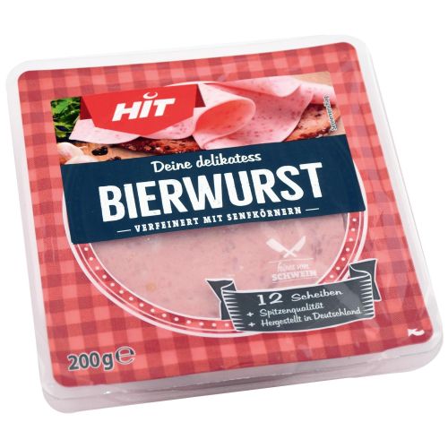 Hit деликатесен бирен колбас (200 г)