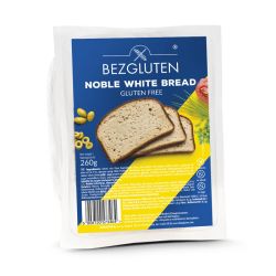 Bezgluten бял хляб, без глутен (260 г)