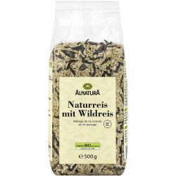 Alnatura био кафяв ориз с див ориз (500 г)