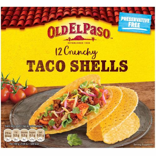 Old El Paso тако шелс, 12 бр. (156 г)