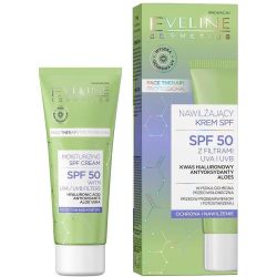 Eveline Cosmetics слънцезащитен крем за лице с алое вера, SPF50 (30 мл)
