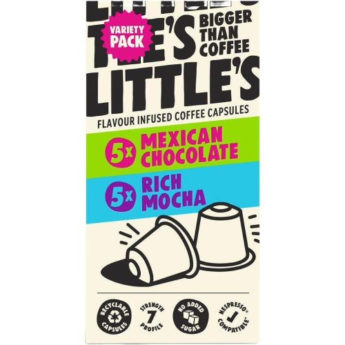 Little's кафе капсули с вкус мексикански шоколад и мока, съвсместимо с Nespresso (10 бр.)