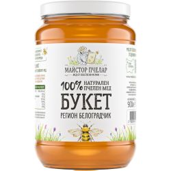 Майстор Пчелар пчелен мед букет, 100% натурален (900 г)