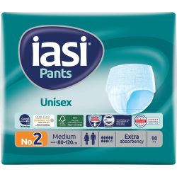 IASI Pants Unisex гащи за възрастни 2, M (14 бр.)