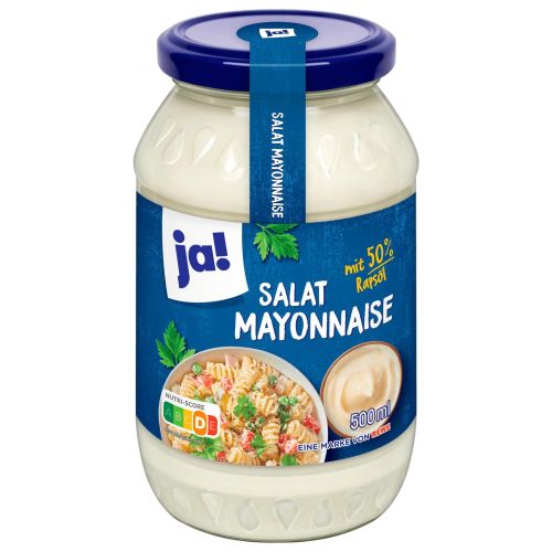 Ja! майонеза за салата 50% масленост (500 г)