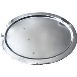 Fackelmann овална хромирана табла, 45.5 см х 34 см (1 бр.)
